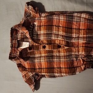 Harley Davison Baby Onesie 9M